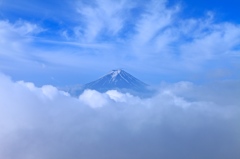 沸き立つ雲海