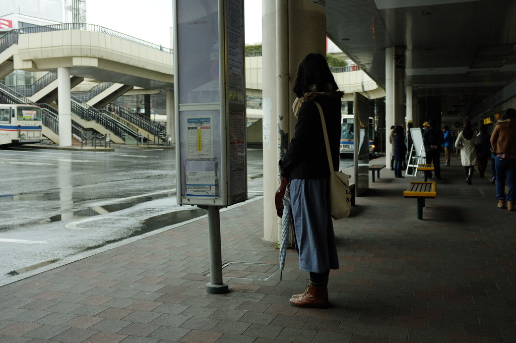 Bus stop (フィルムシュミレーション)