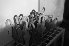an umbrella stand