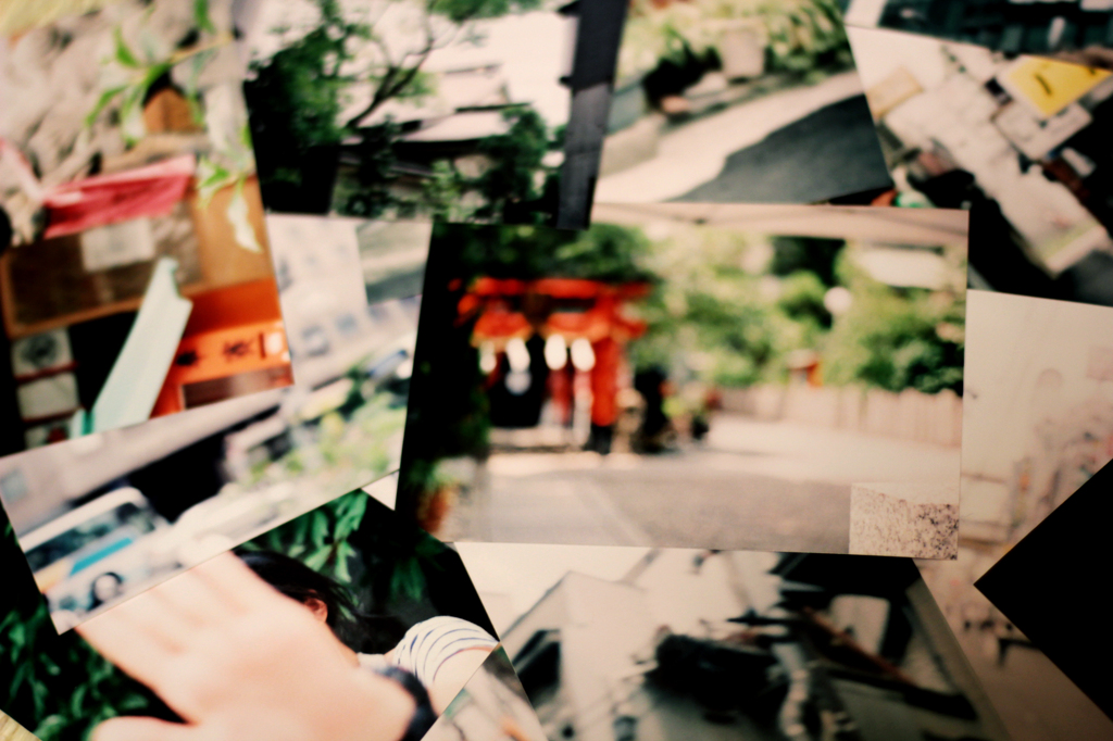 Indulge in reminiscences.