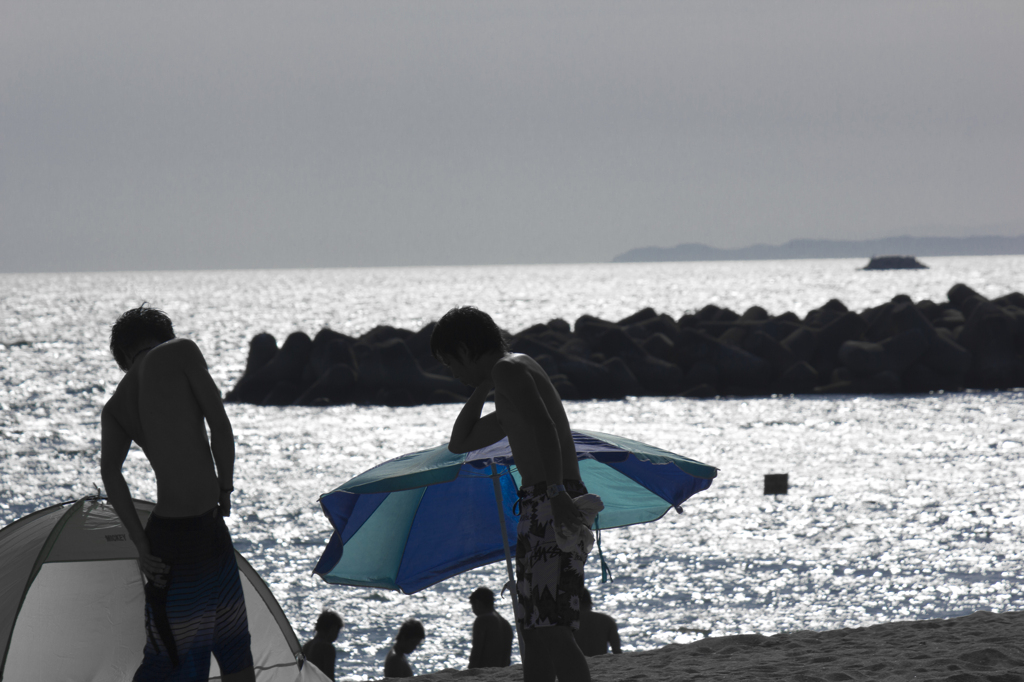 seaside blue