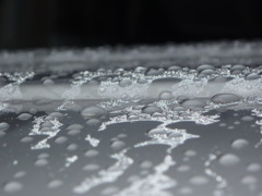 車の水滴