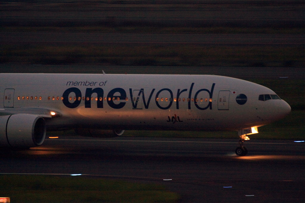夕暮れのLanding2