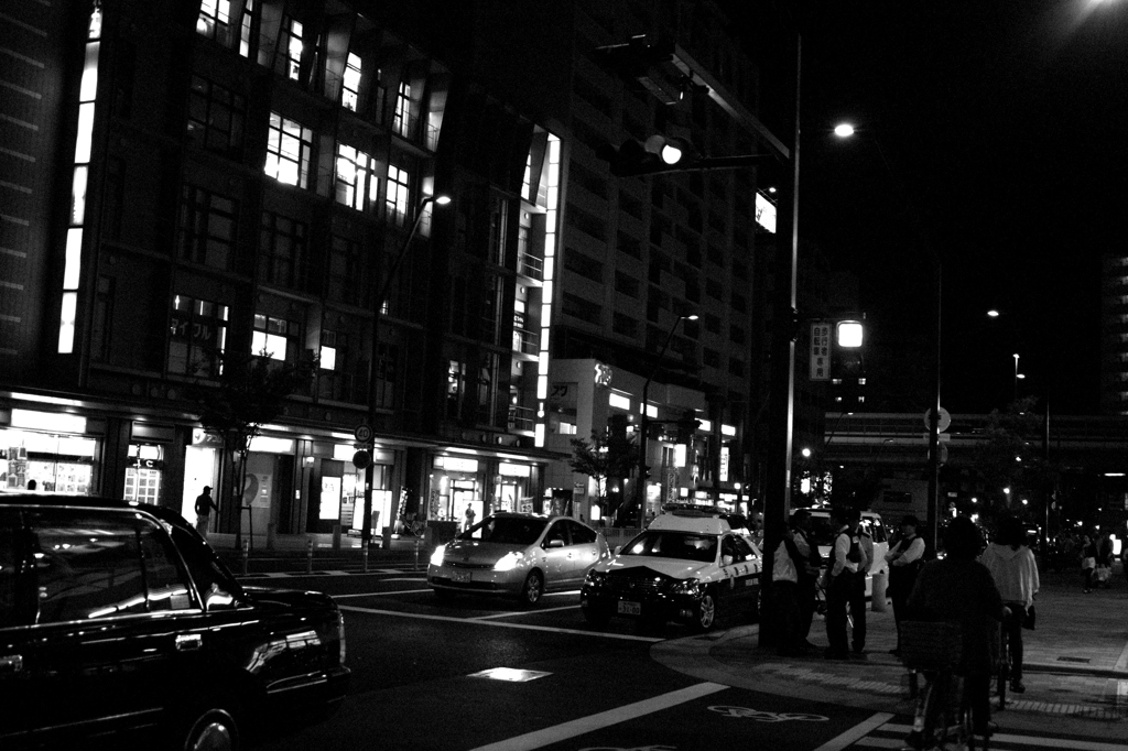 夜のいざこざ