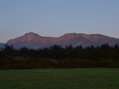 八ヶ岳Morgenrot