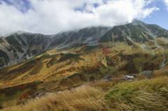 紅葉を求めて　立山