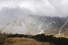 紅葉を求めて　立山～刻々と変わる景色