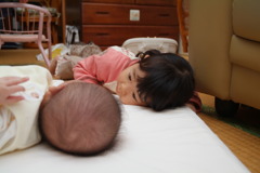 見つめ合う二人