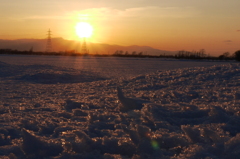 雪解け（雪達の防壁)