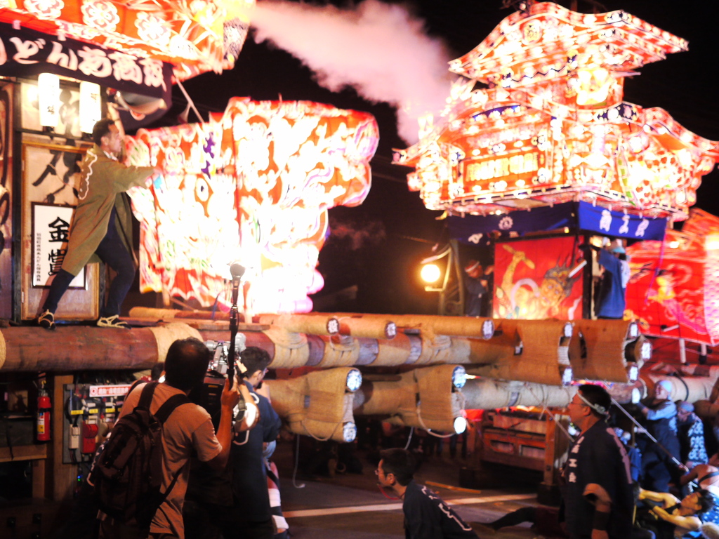 夜高あんどん祭り