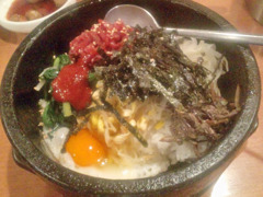 ユッケ石焼ビビンバ