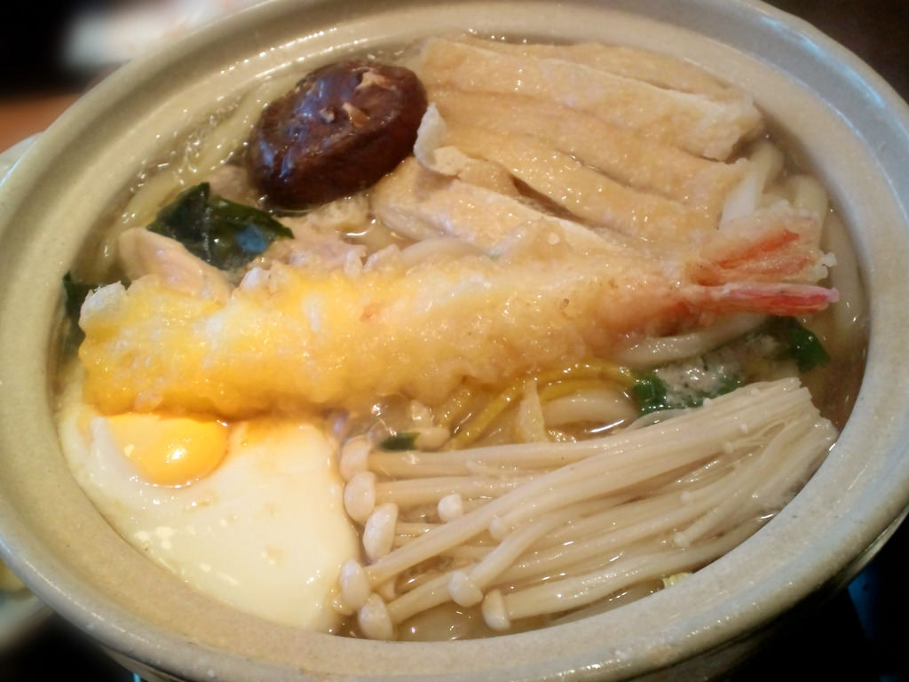 鍋焼きうどん
