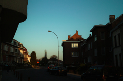 the afterglow of Avenue des Canari