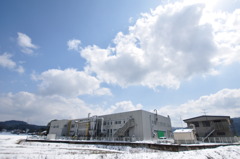 雪晴れ