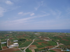 伊江島 城山（タッチュー）山頂より