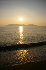 長崎ノ鼻の砂浜