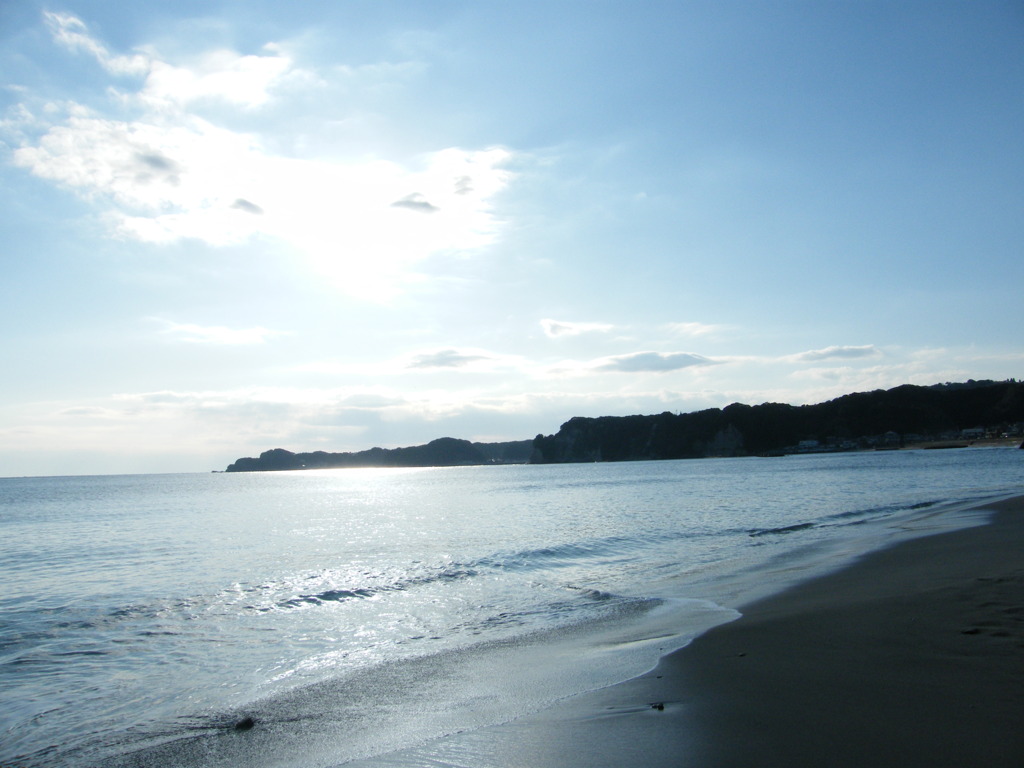 勝浦の海