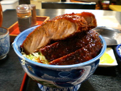 会津で食すカツ丼