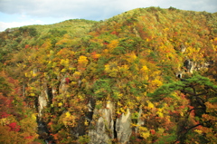 鳴子峡の紅葉