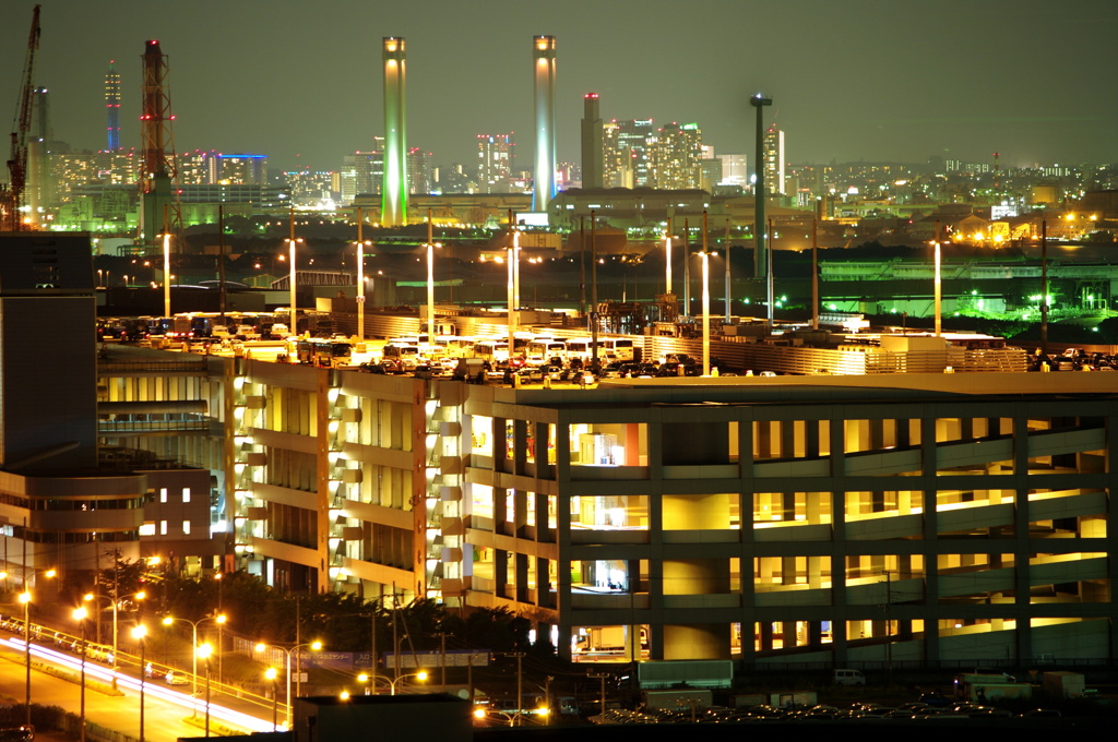 川崎港からの眺望