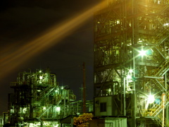 工場夜景