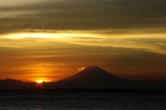 Silhouette　Mt.FUJI