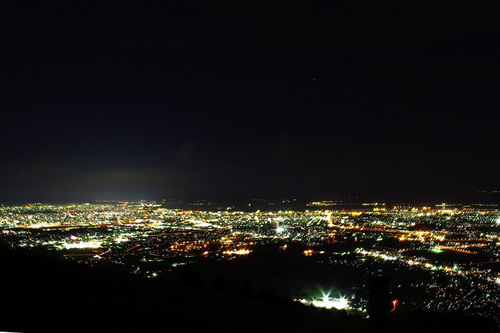 若杉夜景