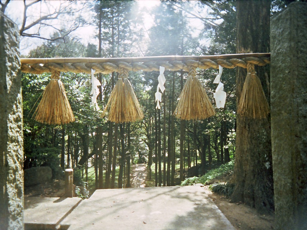 高台の神社