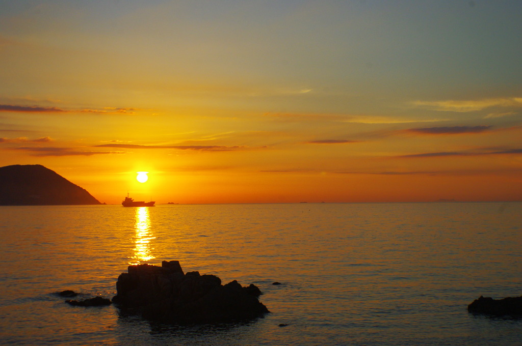 志賀島　夕景３