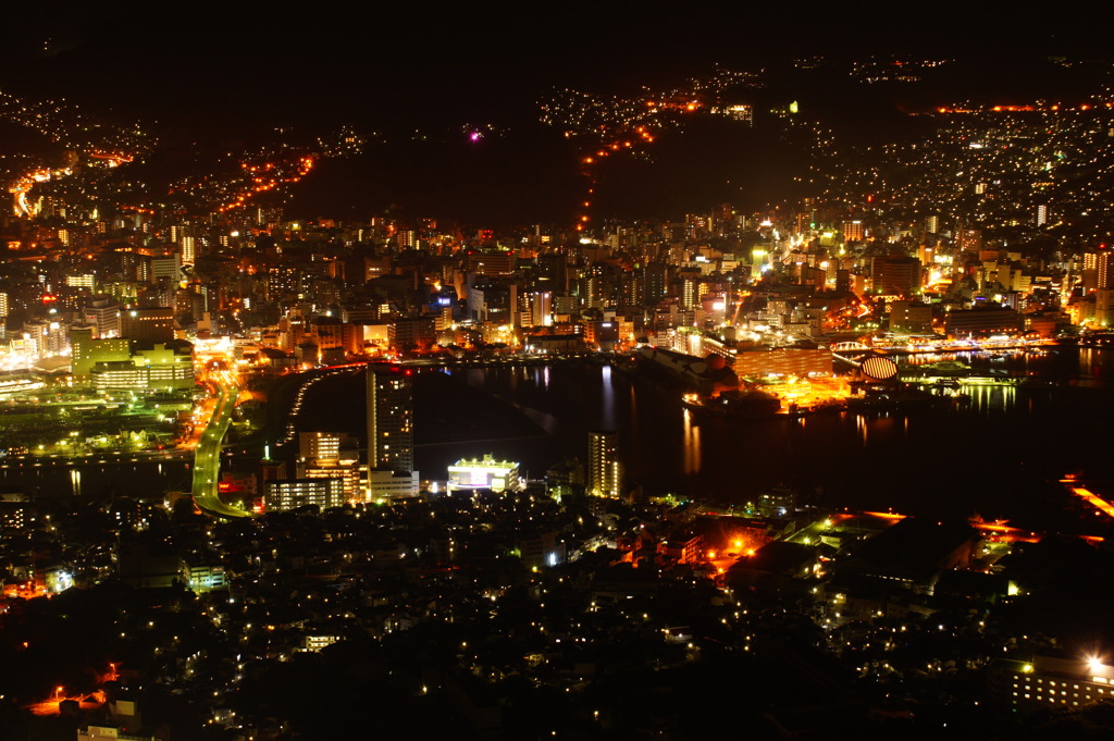 日本三大夜景　稲佐山編2