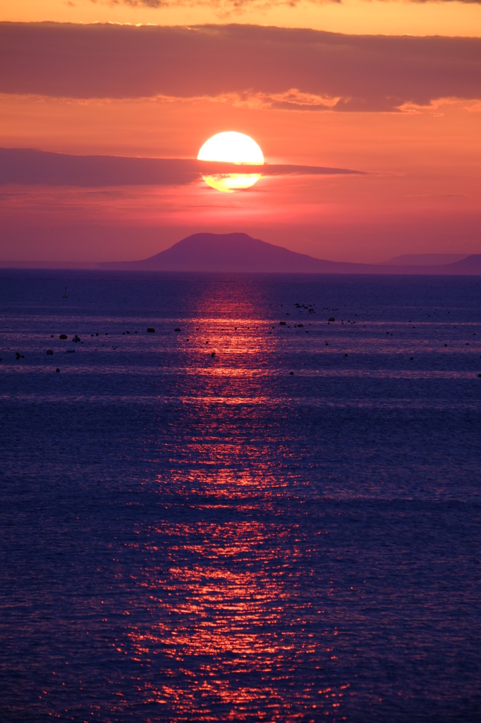 瀬戸内の夕暮れ