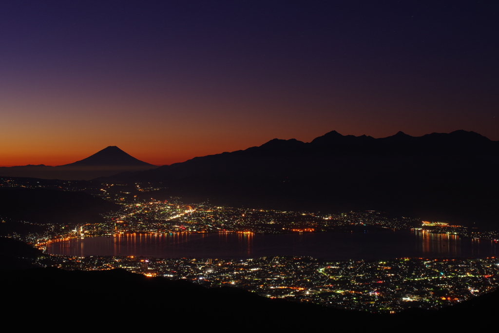 夜と朝の狭間にて