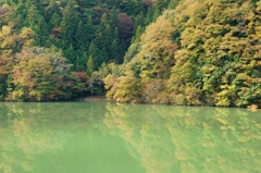天竜の川面
