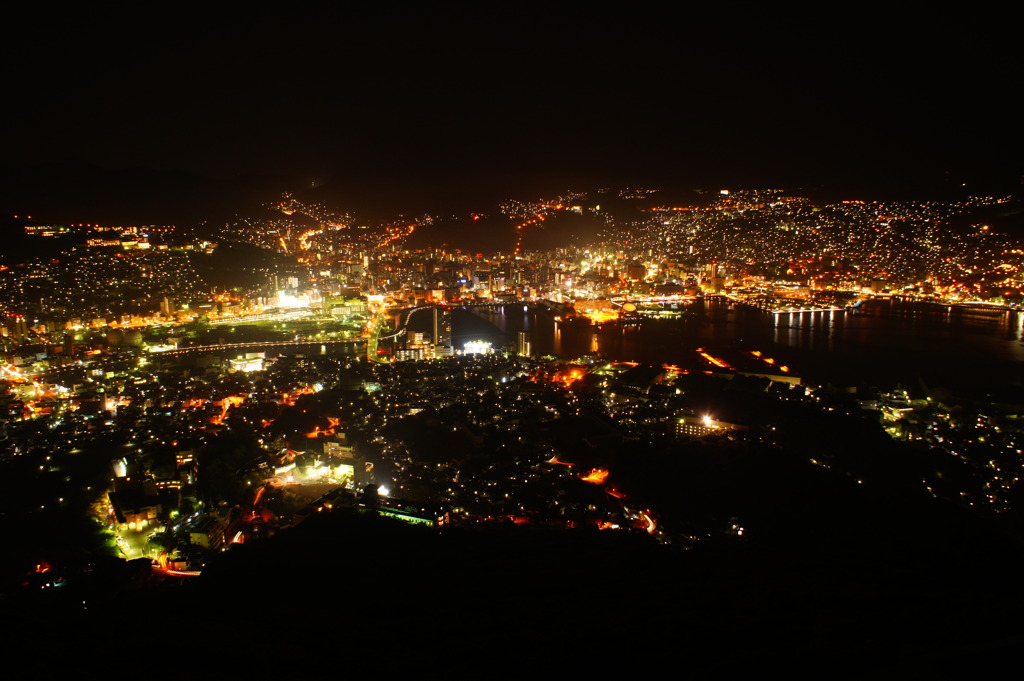 日本三大夜景　稲佐山編