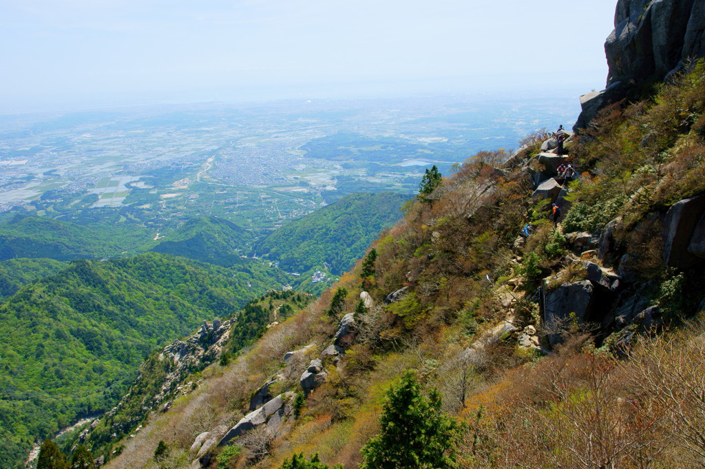 晴天　登山