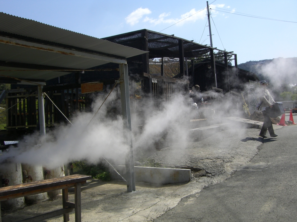 豊礼の湯　蒸し場