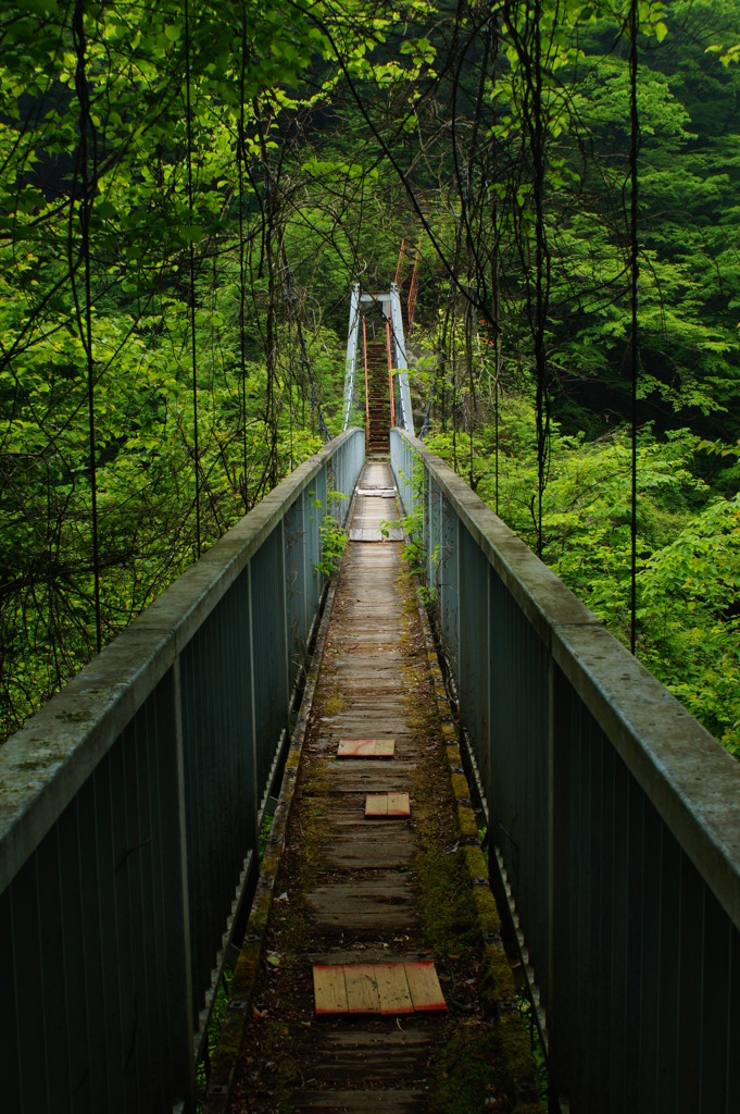 怖いつり橋