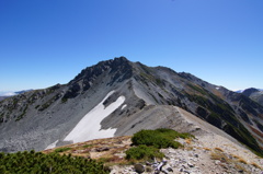 立山を見上げて