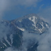 雲湧く白馬鎚ヶ岳