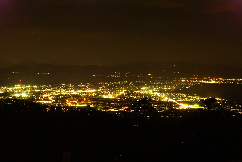 米子の夜景