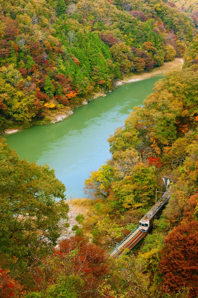 飯田線の秋