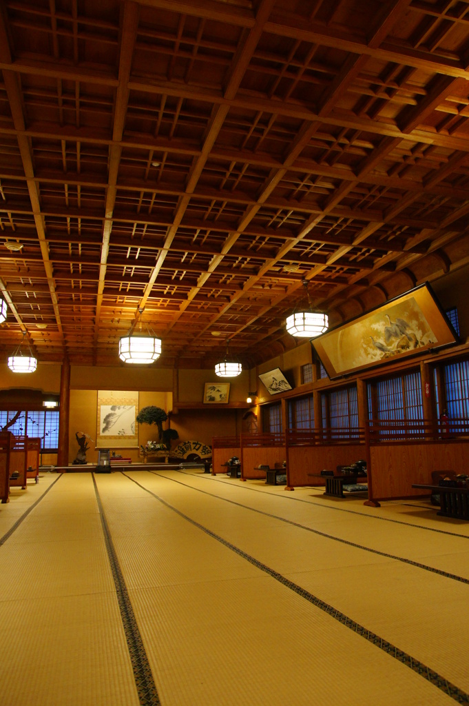 文化財の大広間