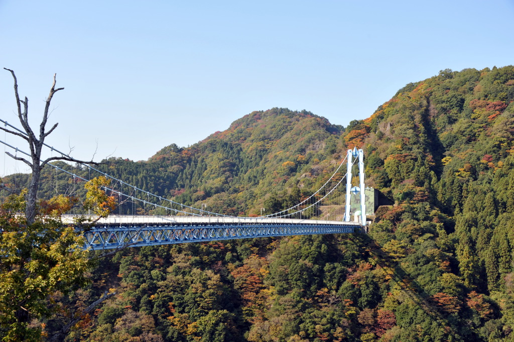 竜神峡大つり橋
