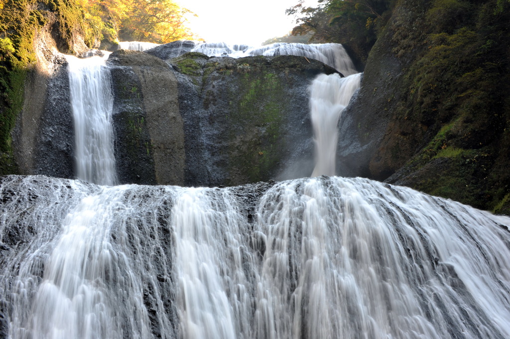 袋田の滝（正面から）