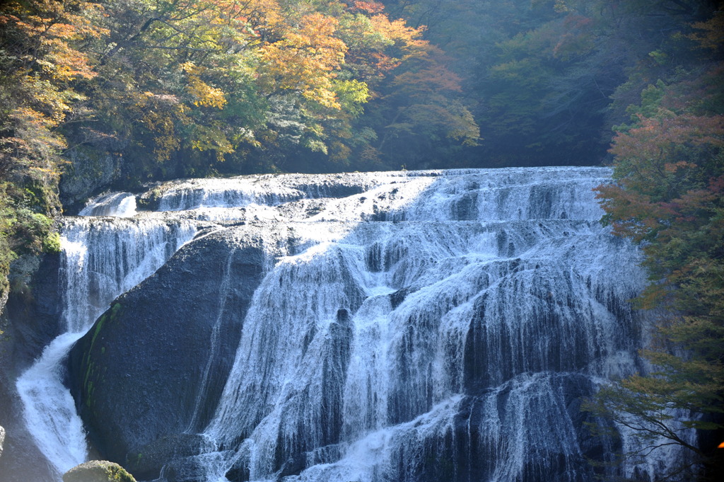 袋田の滝（上から）