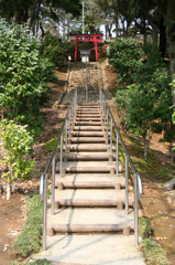 鳥居と階段