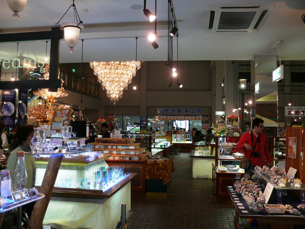 世界のガラス館