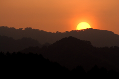 夕暮れ・・・そして太陽の沈み