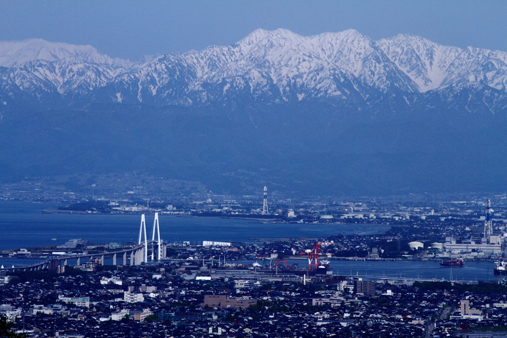 富山の本気（立山連峰を眺める）