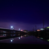 夜の港橋